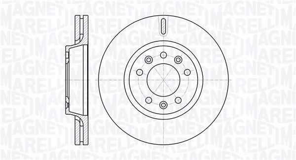 MAGNETI MARELLI Bremžu diski 361302040526